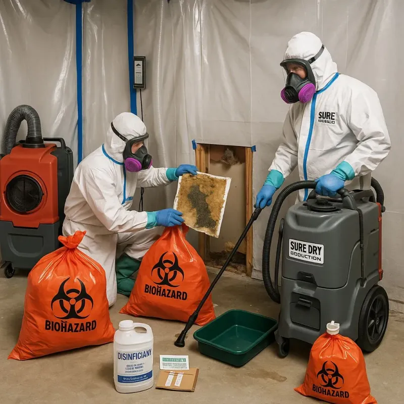 Contaminated Water Handling Protocols process in Ravenna, NE